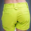 Clothing White Ginger | Daisy Shorts Lime Punch