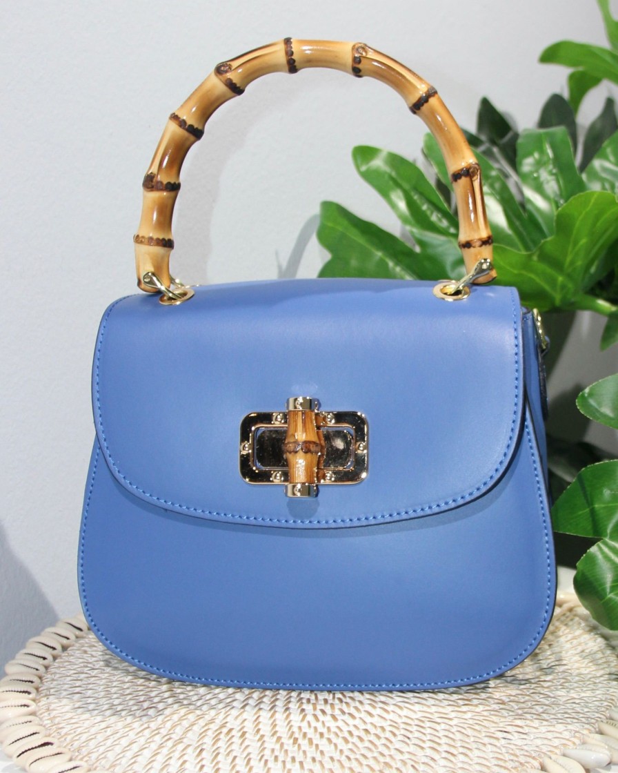 Accessories White Ginger | Kensington Bag - Sky Blue