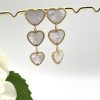 Accessories White Ginger | Amore - Mother Of Pearl Drop Earrings