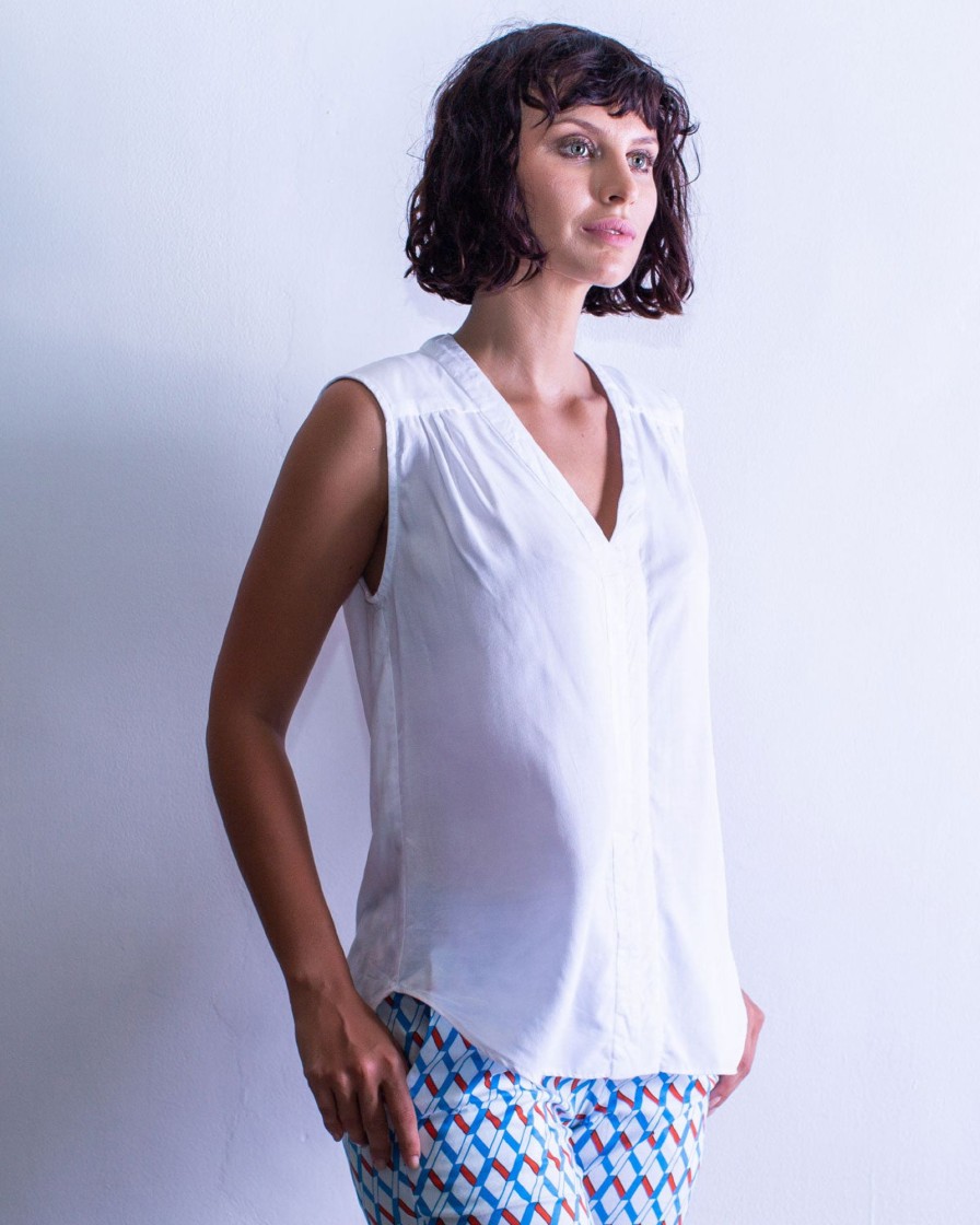 Clothing White Ginger | Solo Top White