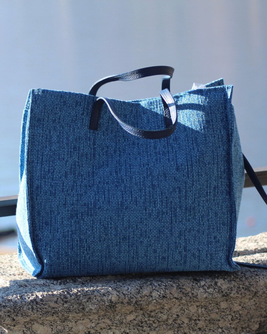 Accessories White Ginger | Vendome - Blue Tote