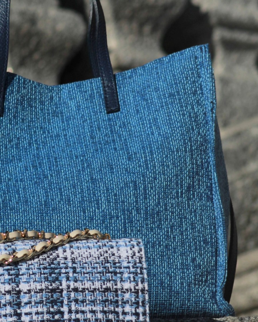 Accessories White Ginger | Vendome - Blue Tote