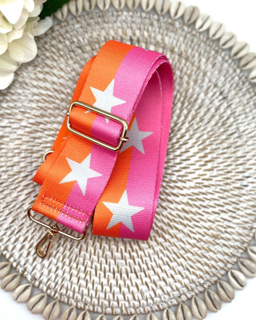 Accessories White Ginger | Bag Strap - Stars