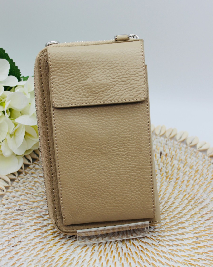 Accessories White Ginger | Cross Body Phone Wallet