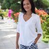 Clothing White Ginger | Tilly Top White