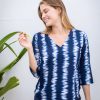 Clothing White Ginger | Lizzie Top Navy Seasalt